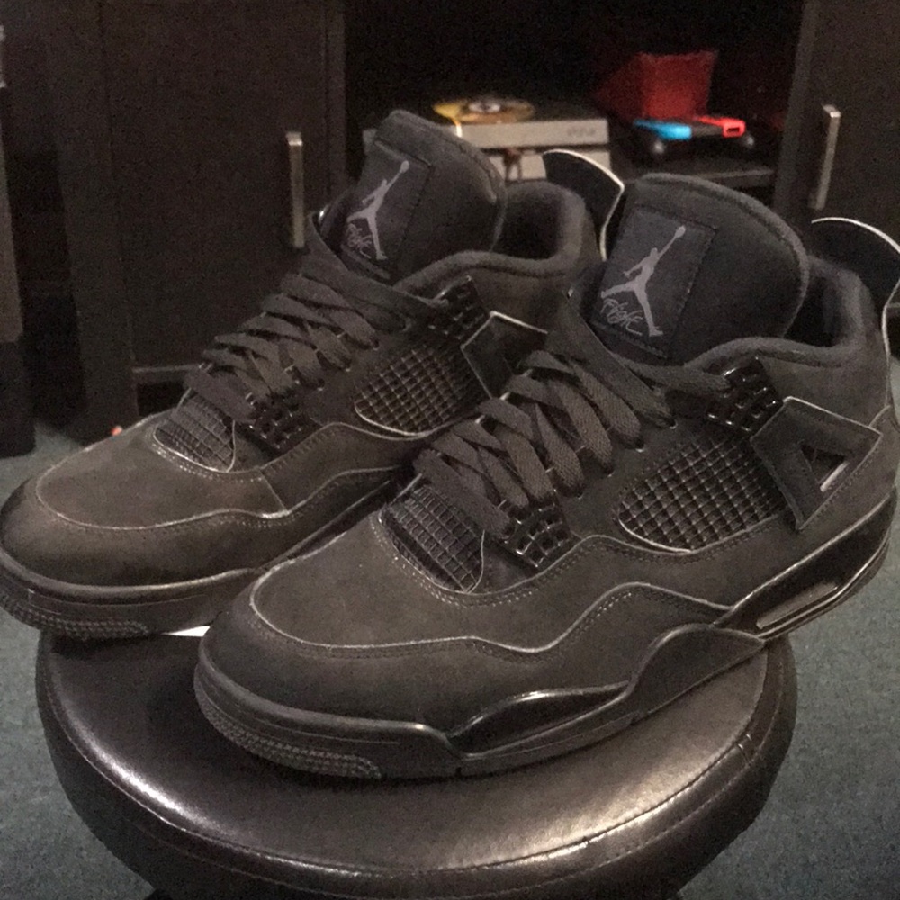 Jordan 4 Black Cats with box